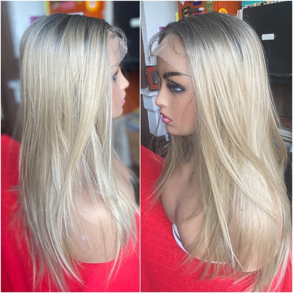 Lace front blonde wig with baby hair - Picture 12 of 12